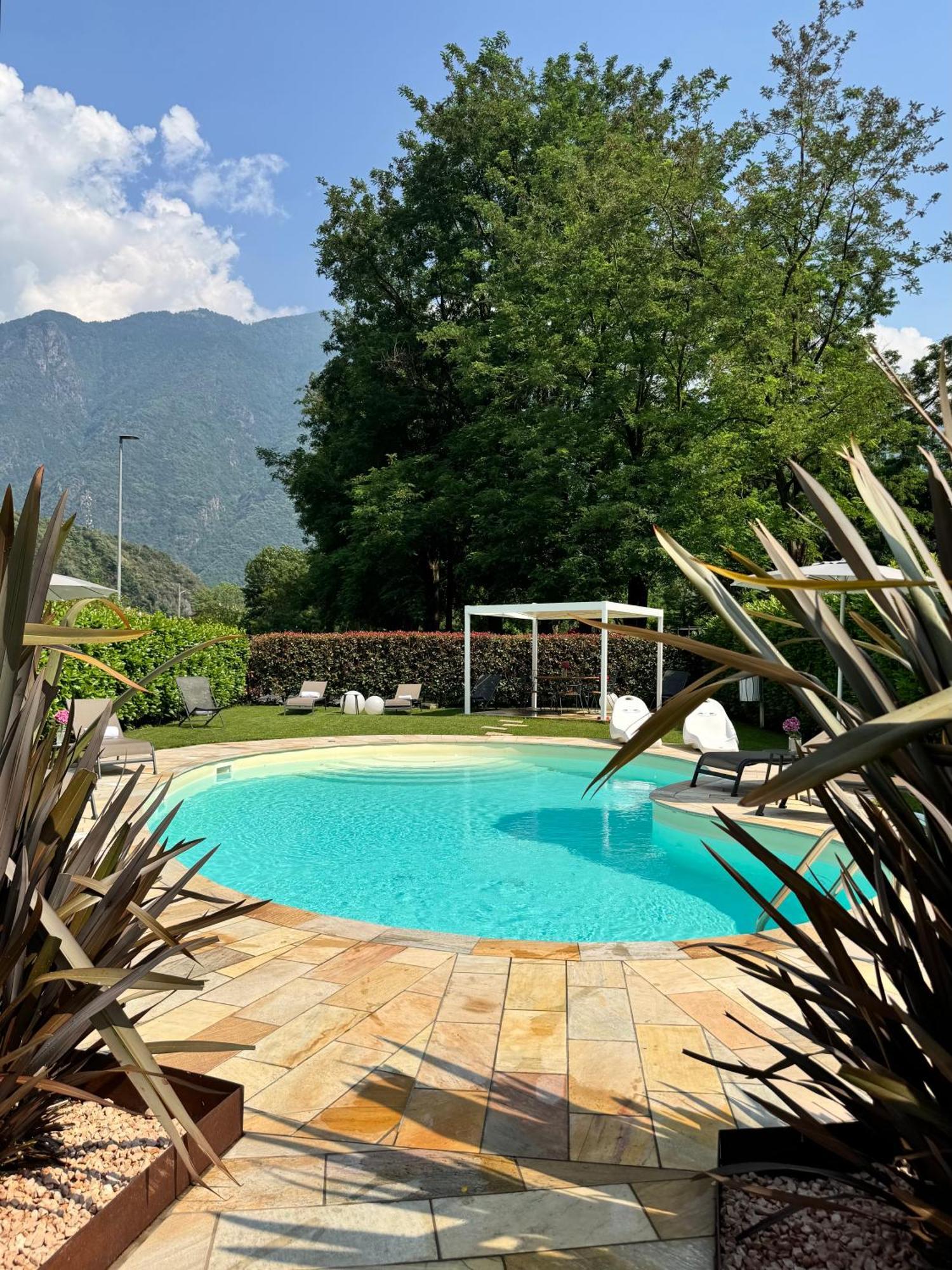Hotel Brescia Boario Terme Esterno foto
